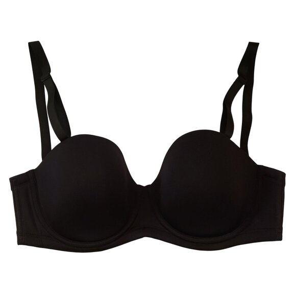 Wacoal Women's Red Carpet Strapless Full Bust Underwire Bra 854119 Black Sz 34DD - Picture 3 of 9